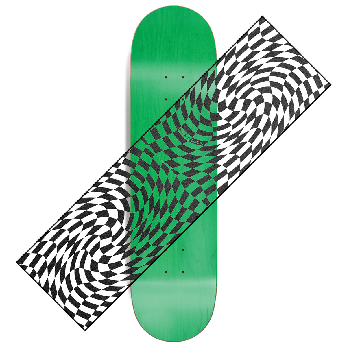 Black Widow Checkered Grip Tape For Skateboards - 9 X 33 Inch Sheet